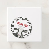 Étiquettes Cadeau Saint Vache Je suis une vache Imprimer la fête d'a (En situation)