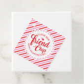 Étiquettes Cadeau Saint Valentin Ami-Chip (En situation)