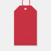 Étiquettes-cadeau Saint-Valentin Baiser rouge lèvres Imprimer de et  (Dos)