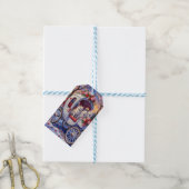 Étiquettes-cadeau Saint-Valentin Samoyède  (Avec de laficelle)