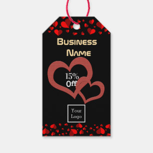 Étiquettes-cadeau Saint Valentin Ventes