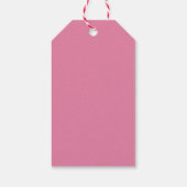 Étiquettes-cadeau Saint Valentin XOXO | (Dos)