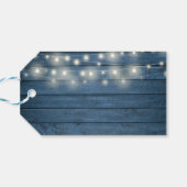 Étiquettes-cadeau Salue À 50 Ans De Verdure Rustique (Dos Horizontal)