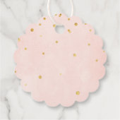 Étiquettes Cadeau Salut ! Bachelorette Fiançailles Brunch (Dos)