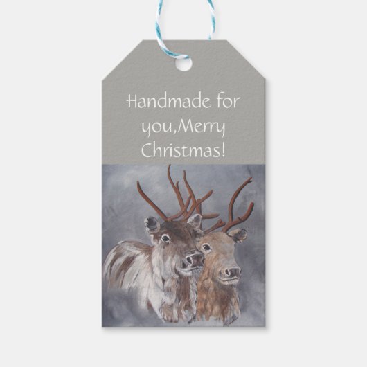 Étiquettes-cadeau Samisk inspiration  (Devant)