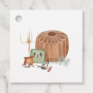 Étiquettes Cadeau Sanctuaire d'automne Mariage bohémien