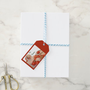 Étiquettes-cadeau Santas
