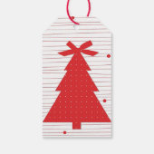 Étiquettes-cadeau Sapin de Noël (Dos)