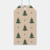 Étiquettes-cadeau Sapin de Noël (Dos)
