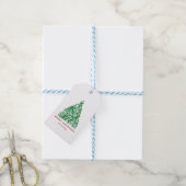 Étiquettes-cadeau Sapin de Noël (Avec de laficelle)