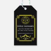 Étiquettes-cadeau Saucisses (Dos)