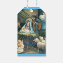 Scène de Nativité Noël Vintage