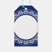 Étiquettes-cadeau Schnauzer ou Norfolk Terrier Charming Folk Art (Dos)