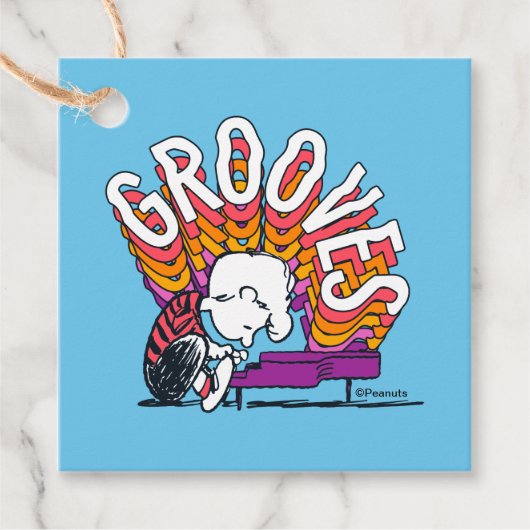 Étiquettes Cadeau Schroeder - Grooves (Devant)