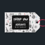 Étiquettes-cadeau Science Chimie Scientifique Thème de fête d'annive<br><div class="desc">Un motif de chimie à thème scientifique idéal pour toute personne qui aime la science,  la chimie,  la biologie,  etc. Un cadeau idéal pour les scientifiques quel que soit leur âge.</div>