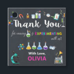 Étiquettes Cadeau Science fête d'anniversaire fille Merci<br><div class="desc">Personnalisez cette magnifique partie scientifique merci tags avec vos détails facilement et rapidement,  appuyez simplement sur le bouton customiser pour réorganiser et formater le style et le placement du texte. Idéal pour TOUT ÂGE ! Objets correspondants disponibles en magasin.</div>