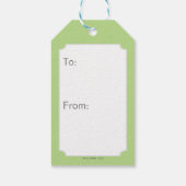 Étiquettes-cadeau Scooby Doo Allongé (Dos)