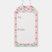 Étiquettes-cadeau Scooby-Doo arc-en-ciel (Dos)