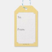 Étiquettes-cadeau Scooby-Doo Coureur "Où Es-Tu ?" (Dos)