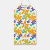 Étiquettes-cadeau Scooby-Doo et Gang Anniversaire de (Dos)