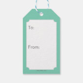 Étiquettes-cadeau Scooby-Doo & Gang Mystery Machine (Dos)