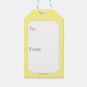 Étiquettes-cadeau Scooby-Doo Joyeuse Marche (Dos)