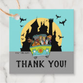 Étiquettes Cadeau Scooby-Doo Spooktacular Baby shower Merci (Devant)