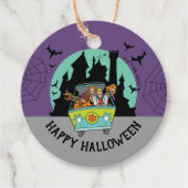 Étiquettes Cadeau Scooby-Doo Spooktacular Halloween Party (Devant)