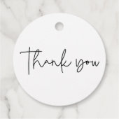 Étiquettes Cadeau Script de Joyeux Noël (Dos)