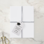 Étiquettes-cadeau Script moderne merci Graduation party cadeau (Avec de la ficelle)