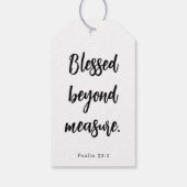 Étiquettes-cadeau Scripture Centerpiece Decoration Graduation Party (Dos)