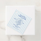 Étiquettes Cadeau Seashells & Wedding Bells Enterrement de Vie de Je (En situation)