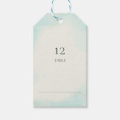 Étiquettes-cadeau Seins Starfish et Lace Aqua (Devant)