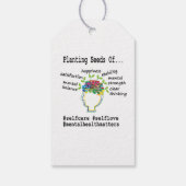 Étiquettes-cadeau Sensibilisation à la santé mentale (Dos)