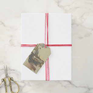 Étiquettes-cadeau Sérénité sauvage, emballage cadeau avec ficelle