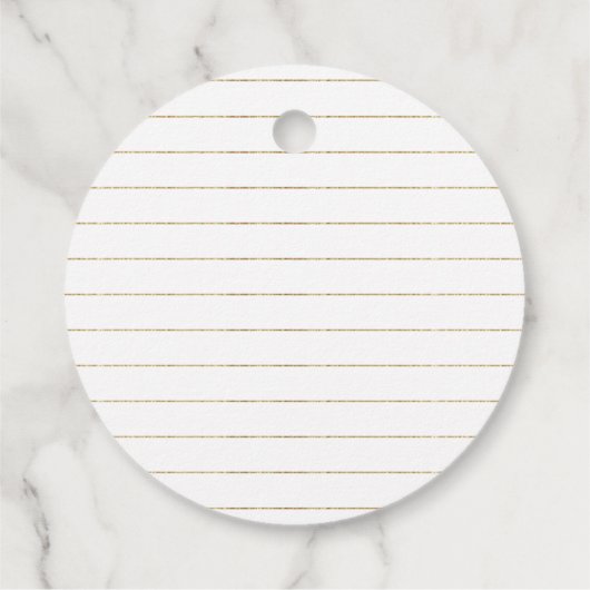 Étiquettes Cadeau Sérénité Simplistic Greenery Mariage géométrique (Dos)