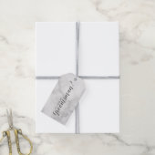 Étiquettes-cadeau Serez-Vous Mon Groomsman ? Marbre blanc moderne (Avec de la ficelle)