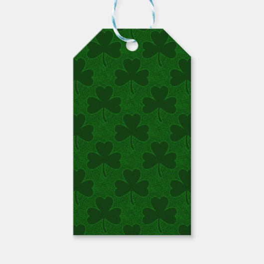 Étiquettes-cadeau Shamrock (Devant)