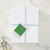 Étiquettes-cadeau shamrock d'or st patrick (Avec de laficelle)