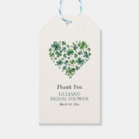 Shamrock Heart St. Patricks Day Fête des mariées