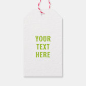 Étiquettes-cadeau Shamrock Rainbows JOUR DE LA SAINT PATRICK d'aquar (Dos)