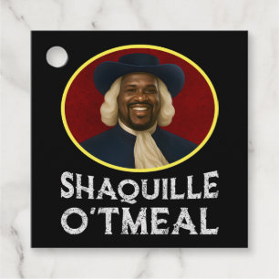 Étiquettes Cadeau Shaquille avoine drôle mème