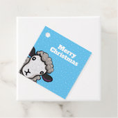 Étiquettes Cadeau Sheep (En situation)
