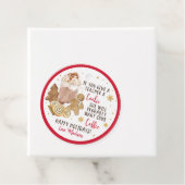 Étiquettes Cadeau Si Vous Donnez Un Café D'Hiver À Un Enseignant (En situation)