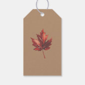 Étiquettes-cadeau Simple Automne Terracotta Destination Mariage Bien (Dos)