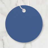 Étiquettes Cadeau simple classique Première sainte communion (Dos)