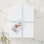 Étiquettes-cadeau Simple dessin (Avec de laficelle)