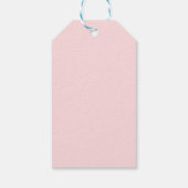 Étiquettes-cadeau Simple douche de mariage mignonne (Dos)