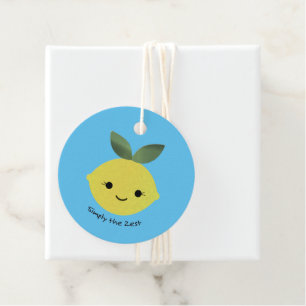 Étiquettes Cadeau Simply the Zest Cute