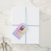 Étiquettes-cadeau site web mariage rsvp q r code ajouter nom texte (Avec de laficelle)